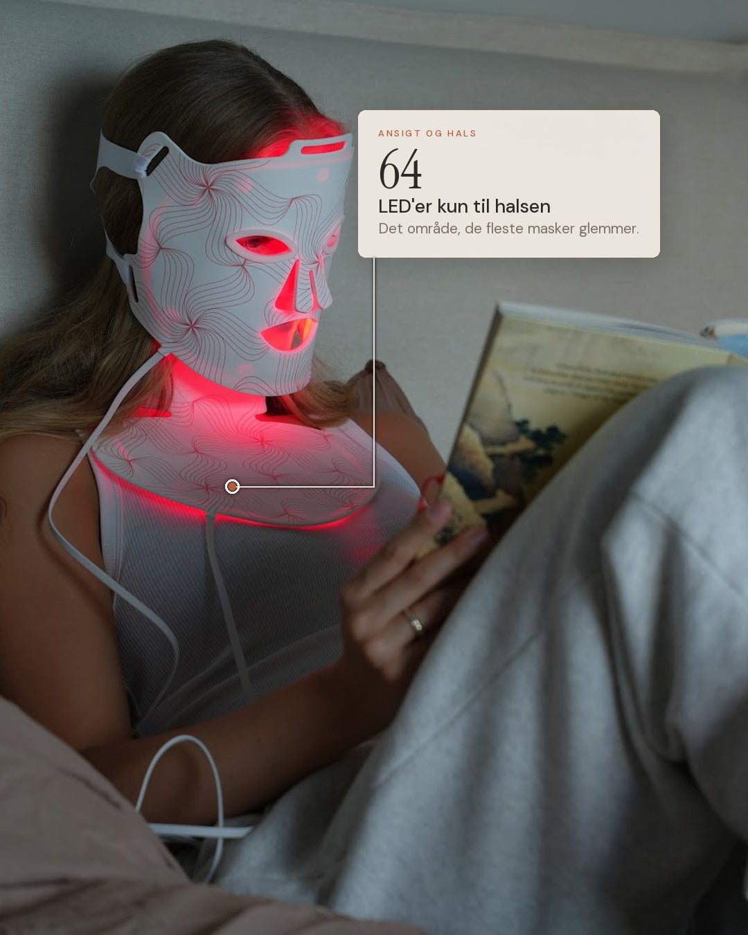 QueenRay LED Face + Neck Mask